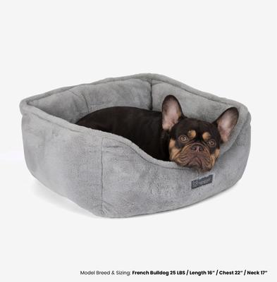 Show full view: Nandog Cloud Collection Dog & Cat Bed, Pearl River Grey slide 2 of 7