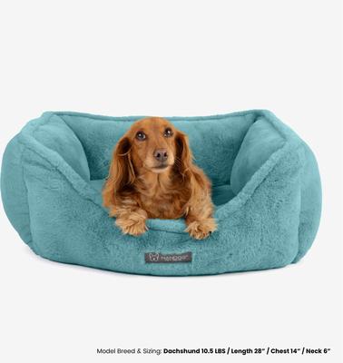 Show full view: Nandog Cloud Collection Dog & Cat Bed, Jade Green slide 3 of 6