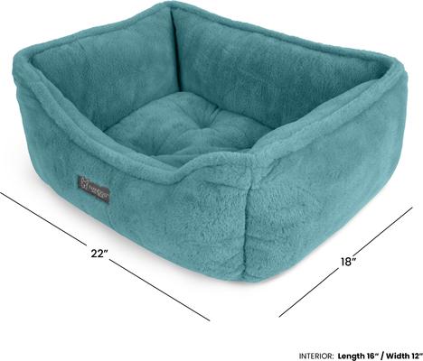 Show full view: Nandog Cloud Collection Dog & Cat Bed, Jade Green slide 5 of 6