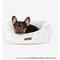 Show in main carousel: Nandog Cloud Collection Dog & Cat Bed, Pearl White slide 2 of 7