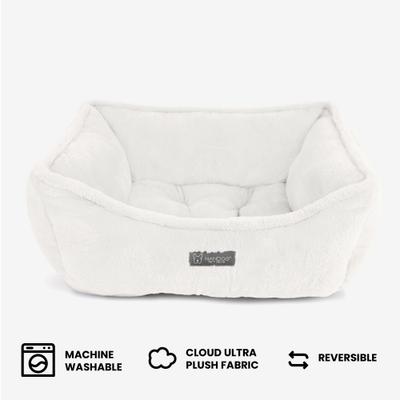 Show full view: Nandog Cloud Collection Dog & Cat Bed, Pearl White slide 4 of 7