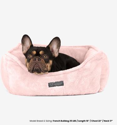 Show full view: Nandog Cloud Collection Dog & Cat Bed, Blush Pink slide 2 of 7
