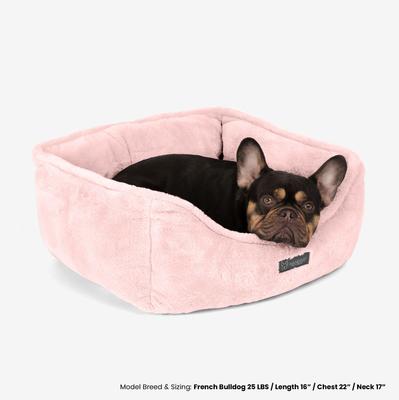 Show full view: Nandog Cloud Collection Dog & Cat Bed, Blush Pink slide 3 of 7