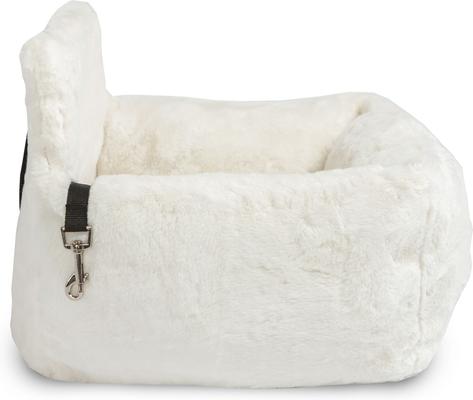 Show full view: Nandog Cloud Collection Cat & Dog Car Seat Bed, Ivory, Small slide 5 of 10