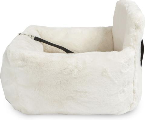 Show full view: Nandog Cloud Collection Cat & Dog Car Seat Bed, Ivory, Small slide 6 of 10