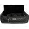 Show in main carousel: Nandog Quilted Vegan Leather Dog Car Seat Bed, Black, Medium slide 1 of 11