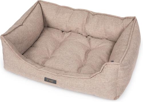 Show full view: Nandog Poplin Fabric Dog Bed, Brown slide 6 of 8