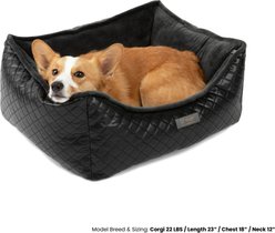 Nandog Prive Collection Cat & Dog Bed, Black slide 2 of 4
