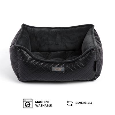 Show full view: Nandog Prive Collection Cat & Dog Bed, Black slide 4 of 5