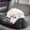 Show in main carousel: Nandog Quilted Micro-Plush Dog Car Seat Bed, Dark Gray, Medium slide 7 of 10
