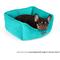 Show in main carousel: Nandog Reversible Design Cat & Dog Bed, Aqua slide 2 of 6