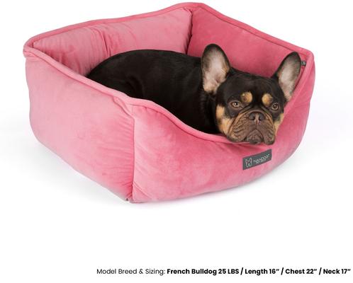 Show full view: Nandog Reversible Design Cat & Dog Bed, Pink slide 4 of 7