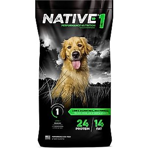Native Level 1 Lamb Flavor Dry Dog Food, 20-lb bag