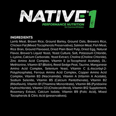 Show full view: Native Level 1 Lamb Flavor Dry Dog Food, 20-lb bag slide 4 of 10