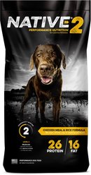 Native Level 2 Chicken Flavor Dry Dog Food, 20-lb bag slide 1 of 8
