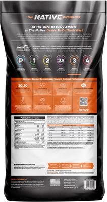 Show full view: Native Level 3 Chicken Flavor Dry Dog Food, 40-lb bag slide 4 of 9