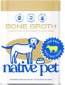 Native Pet Beef Bone Broth Powder Grain-Free Dog Food Topper, 4.75-oz