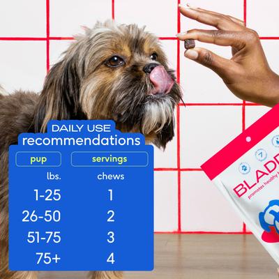 Show full view: Native Pet Cranberry Bladder Chews Kidney & Urinary Supplement for Dogs, 120 count slide 7 of 9