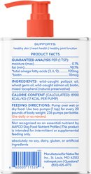 Native Pet Omega-3 Fish Oil & Alaskan Salmon Oil Skin & Coat Health Supplement for Dogs, 16-fl oz bottle slide 2 of 7