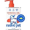 Show in main carousel: Native Pet Omega-3 Fish Oil & Alaskan Salmon Oil Skin & Coat Health Supplement for Dogs, 8-fl oz bottle slide 1 of 9