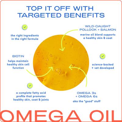 Native Pet Omega 3 Fish Oil To Support Skin & Coat Health Dog Supplement
