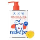 Native Pet Omega-3 Fish Oil & Alaskan Salmon Oil Skin & Coat Health Supplement for Dogs, 8-fl oz bottle