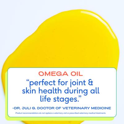 Show full view: Native Pet Omega 3 Fish Oil Skin & Coat Health + Vet-Formulated Probiotics & Prebiotic Dog Supplement slide 4 of 9