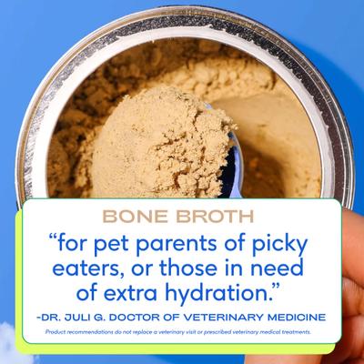 Show full view: Native Pet Organic Pumpkin Fiber & Diarrhea Relief Supplement, 8-oz + Beef Bone Broth Dog & Cat Food Topper, 4.75-oz slide 8 of 9