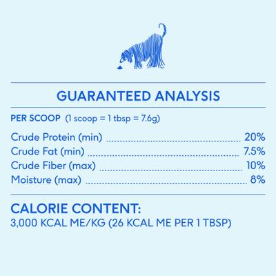 Show full view: Native Pet Organic Pumpkin Fiber Powder Digestive Supplement for Dogs, 16-oz slide 8 of 10