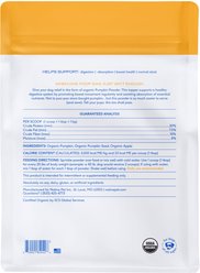 Native Pet Organic Pumpkin Fiber Powder Digestive Supplement for Dogs, 32-oz slide 2 of 7