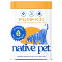 Native Pet Organic Pumpkin Fiber Powder Digestive Supplement for Dogs, 8-oz