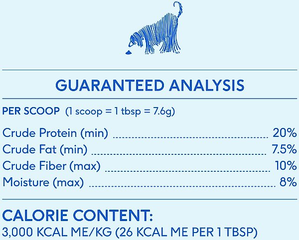 Show full view: Native Pet Organic Pumpkin Fiber Powder Digestive Supplement for Dogs, 8-oz slide 7 of 9