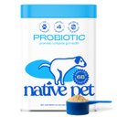 Native Pet Probiotic Powder Organic, Human Grade, Vet-Formulated Digestive Supplement for Dogs, 8.2-oz