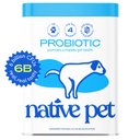Native Pet Probiotic & Prebiotic Vet-Formulated Powder Digestive Supplement for Dogs, 16.4-oz