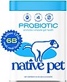 Native Pet Probiotic Vet-Formulated Powder Digestive Supplement for Dogs, 8.2-oz