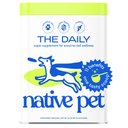 Native Pet The Daily Powder 11-in-1 Supplement for Dogs, 14-oz tin