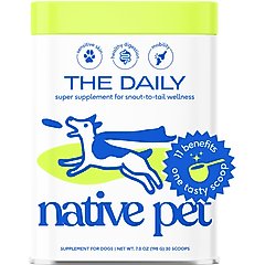 Native Pet The Daily Powder 11-in-1 Supplement for Dogs, 7-oz