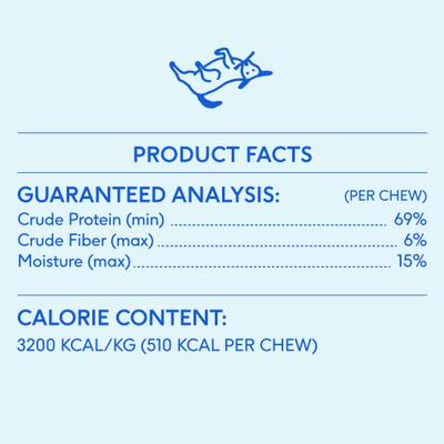 Show full view: Native Pet Yak Dental Chews Himalayan Cheese Large Dog Treats, 3 count slide 8 of 9