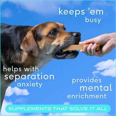 Show full view: Native Pet Yak Dental Chews Himalayan Cheese Dog Treats, 5 count slide 4 of 9