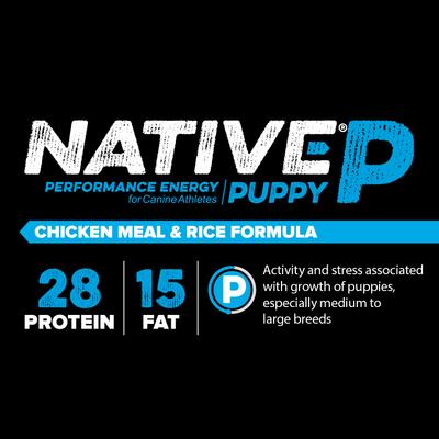 Show full view: Native Puppy Chicken Flavor Dry Dog Food, 20-lb bag slide 5 of 10