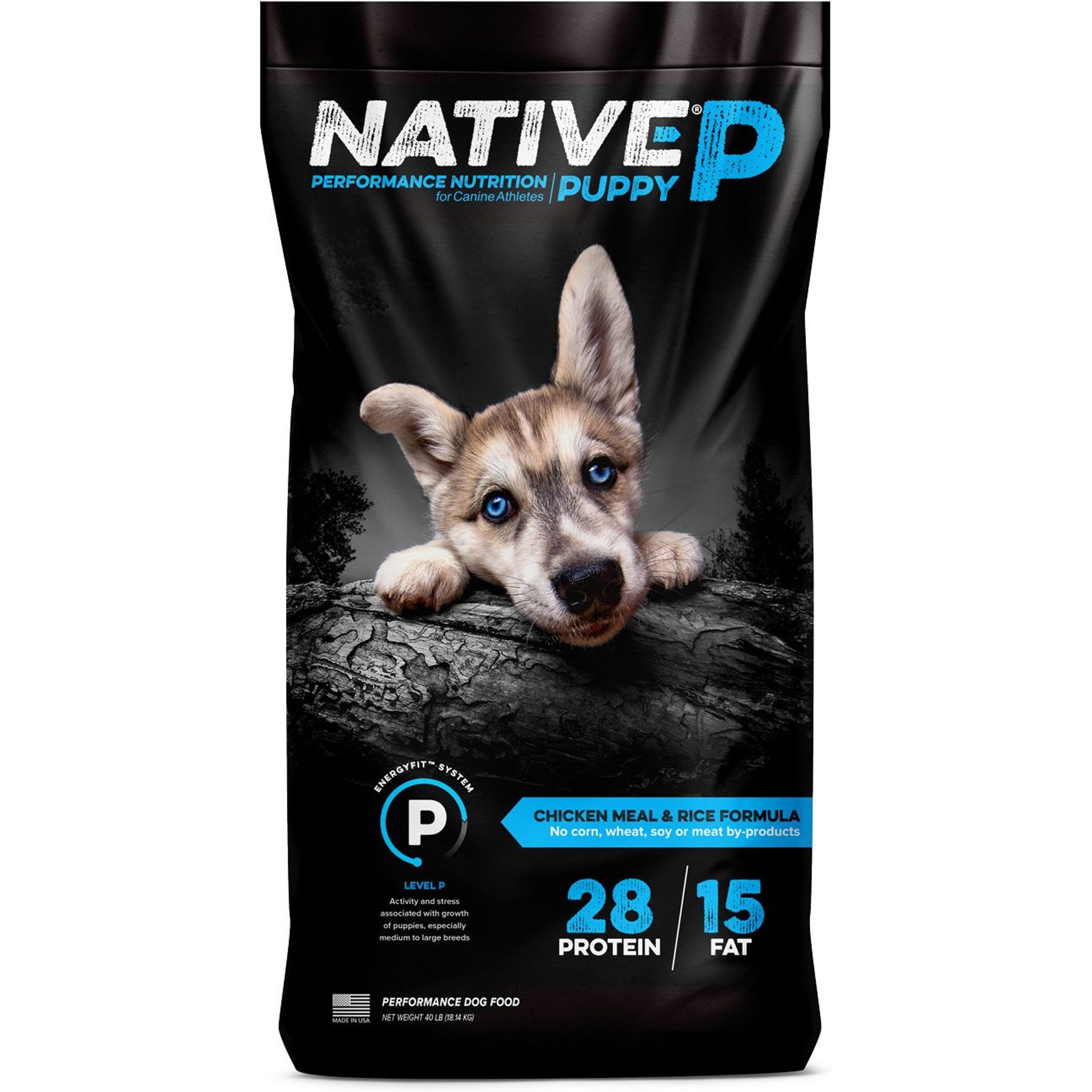 Native Puppy Chicken Flavor Dry Dog Food, 40-lb bag