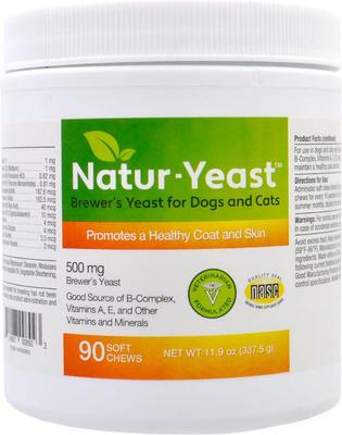 Show full view: Natur-Yeast Green Pet Organics Soft Chew Supplement for Dogs & Cats, 90 count slide 1 of 5