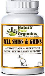 Natura Petz Organics All Shins & Grins Cat Supplement, 90 count