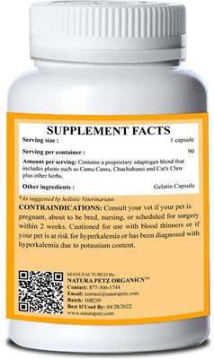 Show full view: Natura Petz Organics All Shins & Grins Cat Supplement, 90 count slide 4 of 4