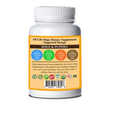 Show full view: Natura Petz Organics All Shins & Grins Dog Supplement, 90 count slide 3 of 4