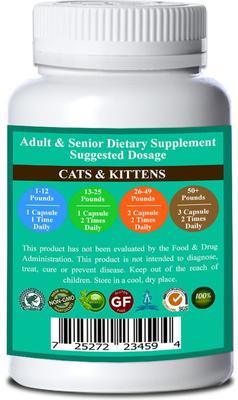 Show full view: Natura Petz Organics Bionic Body Cat Supplement, 90 count slide 3 of 4