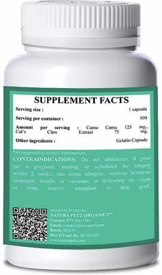 Show full view: Natura Petz Organics Bionic Body Cat Supplement, 90 count slide 4 of 4