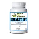 Natura Petz Organics Break It Up! Herbal Medicine for Stone Breaking for Dogs, 90 Count