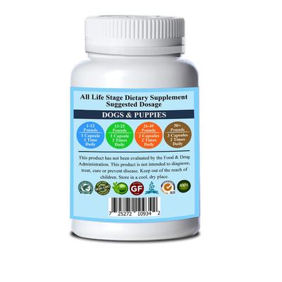 Show full view: Natura Petz Organics Break It Up! Herbal Medicine for Stone Breaking for Dogs, 90 Count slide 3 of 6