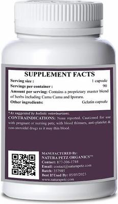 Show full view: Natura Petz Organics Coll Again Collagen Peptide Dog Supplement, 90 count slide 4 of 5